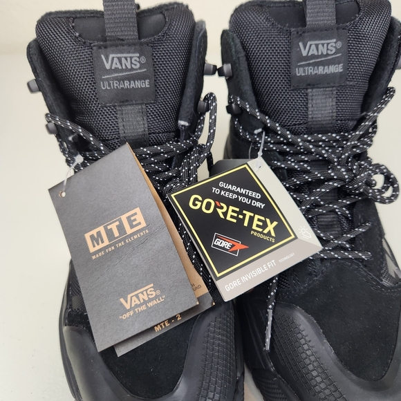 VANS UltraRange EXO High Gore-Tex MTE-2 Black Mens 6.5 Women's 8 - Picture 2 of 12